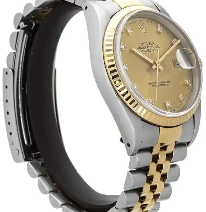 Prestigious Jewelrys Datejust Service Rolex Papers 16233 0703